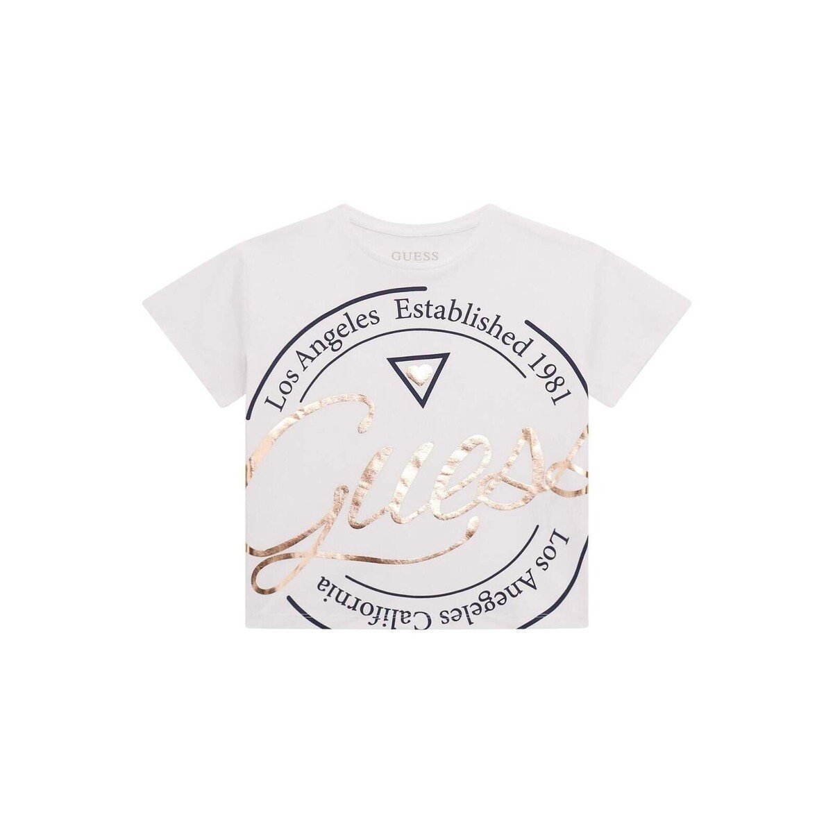 Guess  SS SHIRT  Bílá