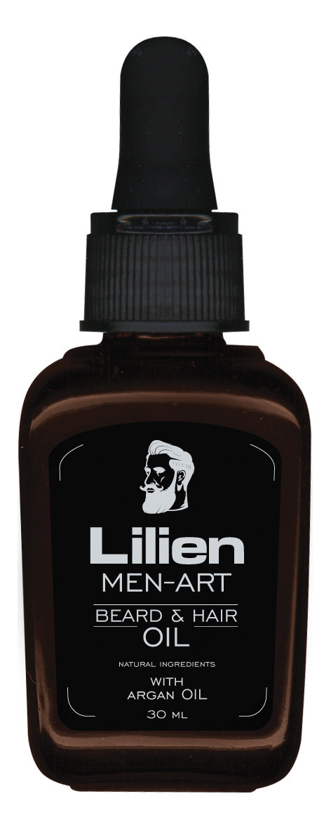 Lilien Men Art Beard&Hair oil Black 30 ml