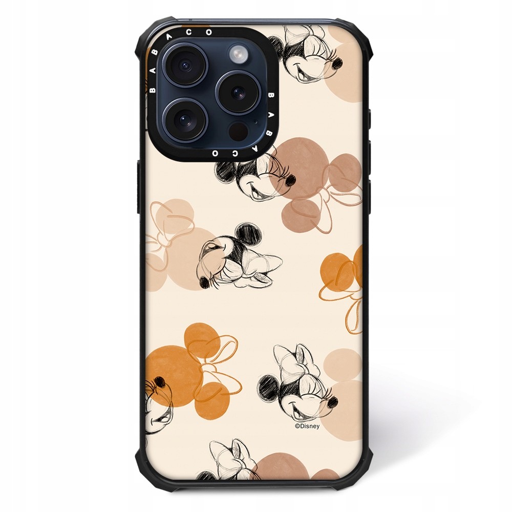 Pouzdro pro Apple Iphone 14 Pro Minnie 075 Disney Magsafe Béžová