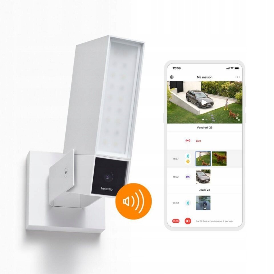 Netatmo Pro venkovní kamera Smart bílá