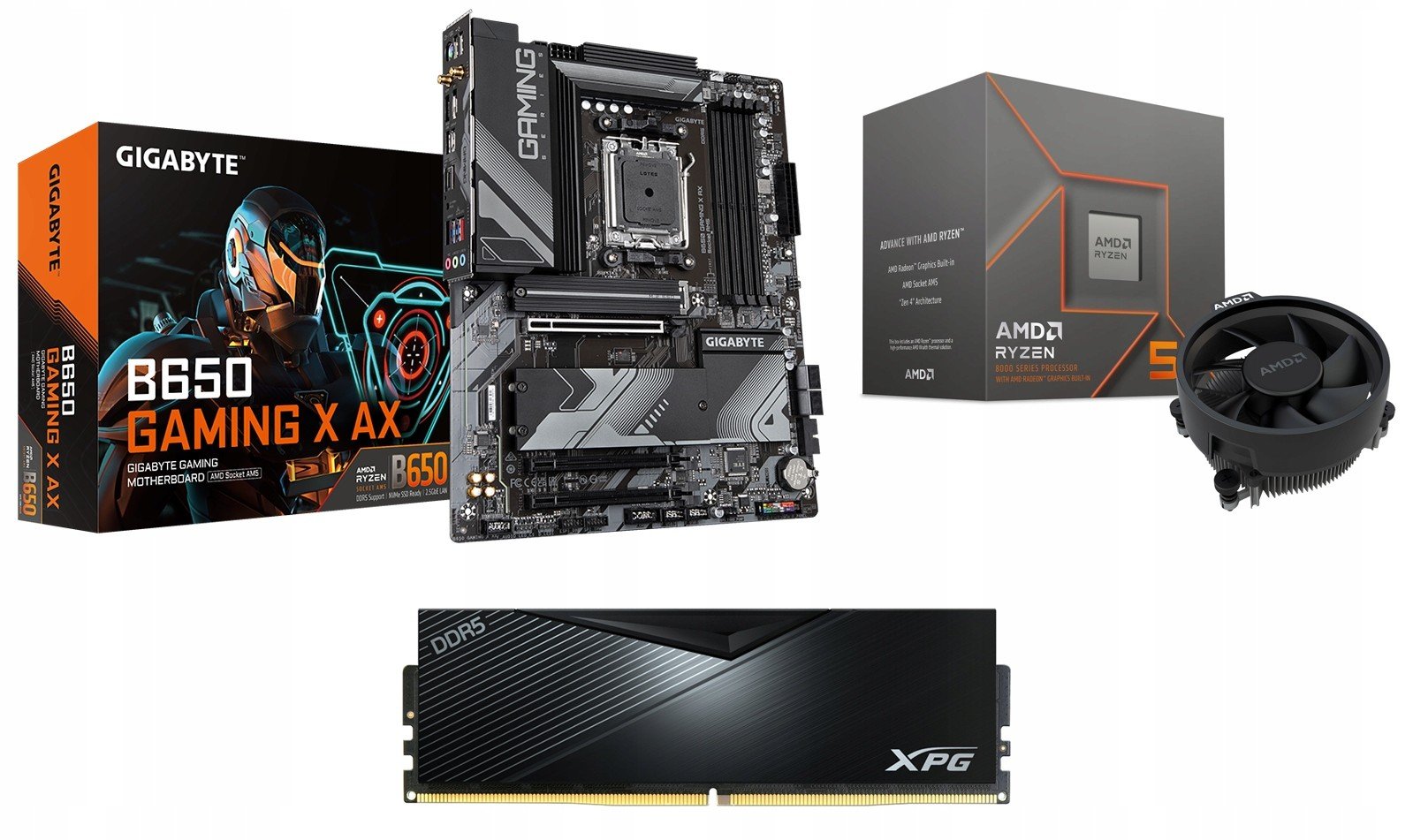 Sada Amd Ryzen 5 8500G B650 Gaming X Ax 32GB 6000