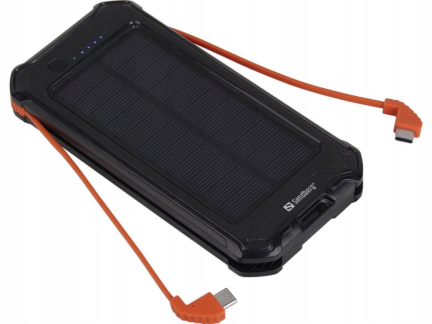 Sandberg 3in1 Solar Powerbank 10000, solární nabíječka
