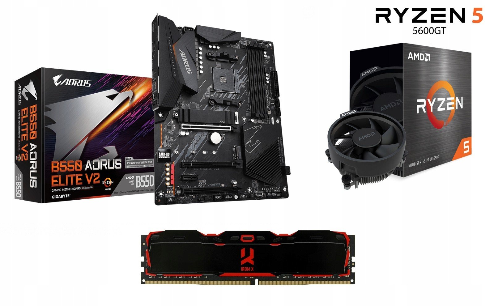 Sada Amd Ryzen 5 5600GT B550 Aorus 32GB 3200