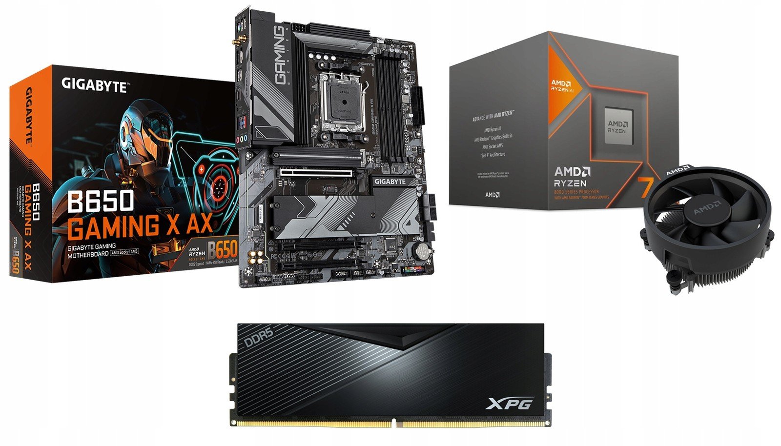 Sada Amd Ryzen 7 8700G B650 Gaming X Ax 32GB 6000