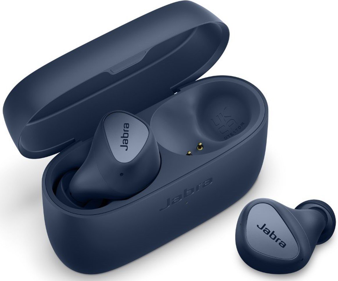 Jabra Elite 4, modrá