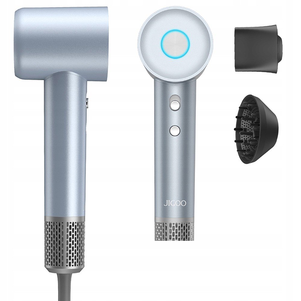 Fén Na Vlasy Výkonný Ionizace H300 120V 1600W Modrý