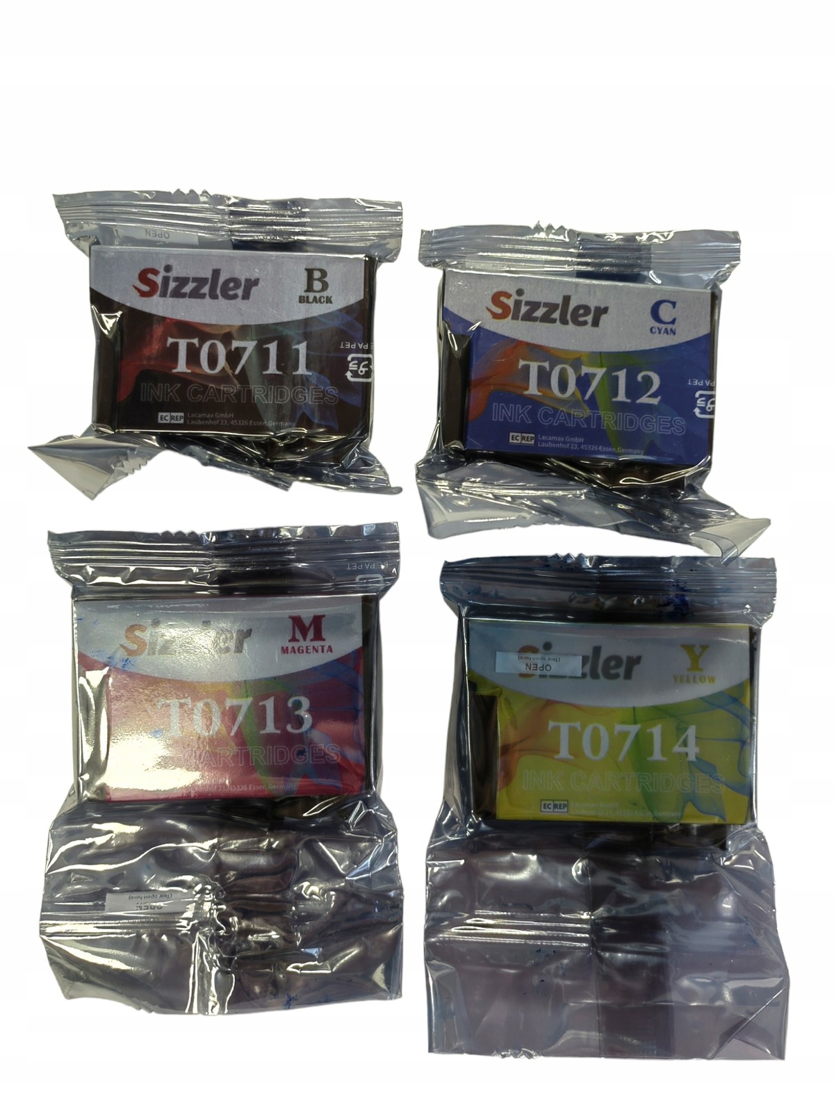 Sizzler T0711, T0712, T0713, T0714 toner, náhradní náplň pro tiskárny Epson
