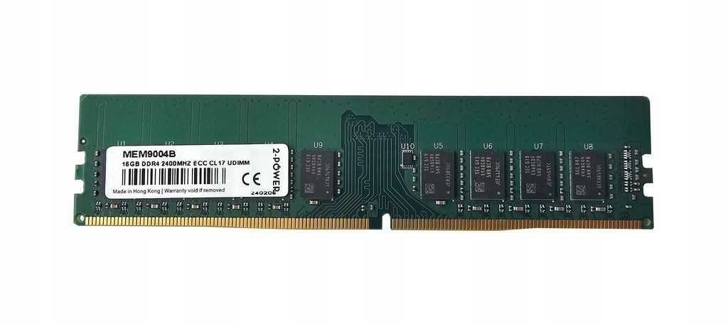 Paměť 2-POWER 16GB PC4-2400T Ecc Udimm MEM9004B