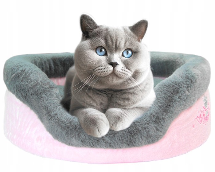 Ohrádka pelíšek lůžko spaní pro kočky britského brit. kočky 55cm