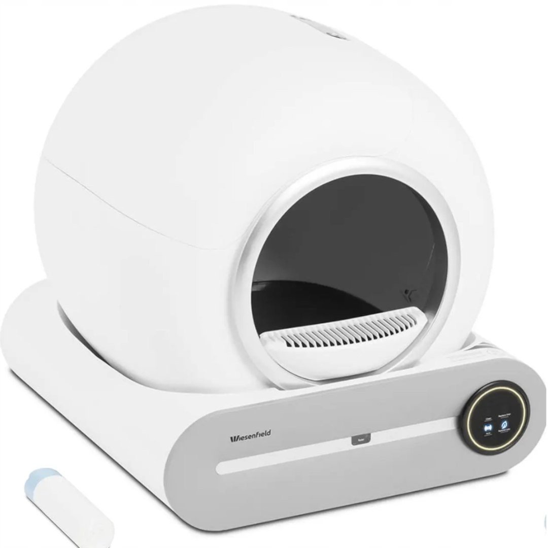 Toaleta pro kočky samočisticí s plazmovou sterilizací ovládaná aplikací