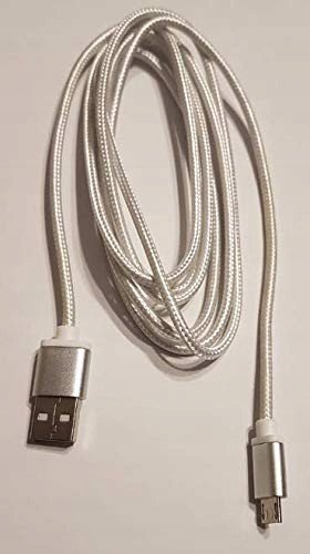 Kabel Micro Usb textilní opletení/1.8m/černý