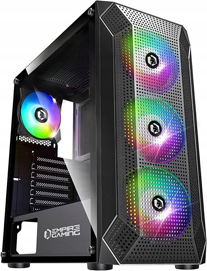 Skříň Empire Gaming OE-CA-22BK Midi Tower