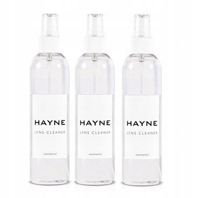 Set: Čisticí prostředky na brýle Hayne Lens Cleaner 3x 240 ml
