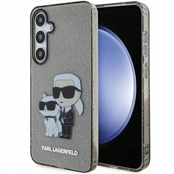 Originální Pouzdro Karl Lagerfeld Glitter pro Samsung Galaxy S24 Case Luxusní