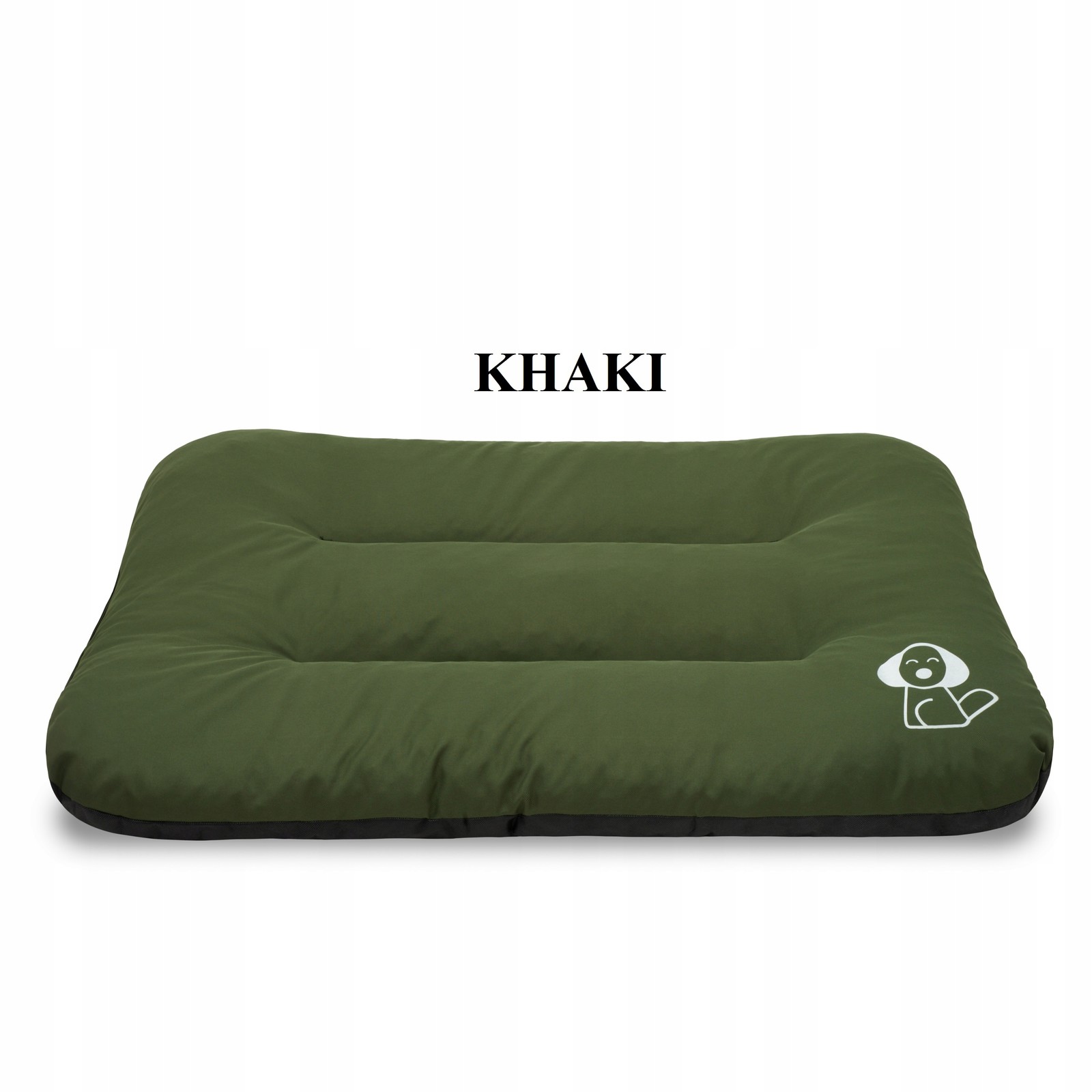 pelíšek pro psa 105x72 matrace výrobce Khaki