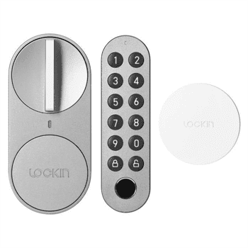 Chytrý zámek Lockin G30 Tuya Bluetooth se čtečkou otisku prstů WiFi/BT gateway - set