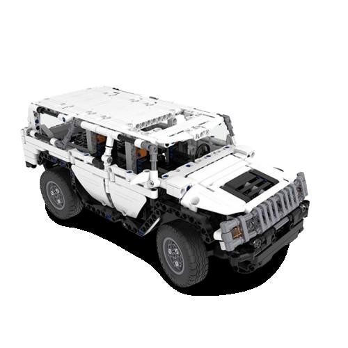 CaDA RC stavebnice Hummer H2 Warrior 325 dílků