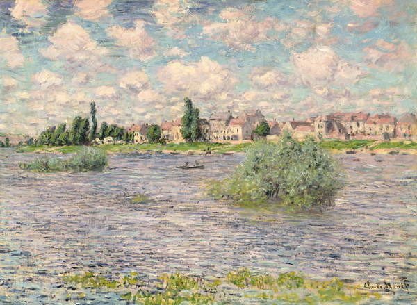 Claude Monet Claude Monet - Obrazová reprodukce Seine at Lavacourt, (40 x 30 cm)