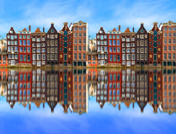 George Pachantouris Umělecká fotografie Architecture in Amsterdam, Holland, George Pachantouris, (40 x 30 cm)