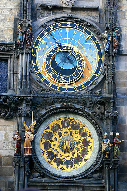 narcisa Umělecká fotografie Astronomic clock in Prague, narcisa, (26.7 x 40 cm)