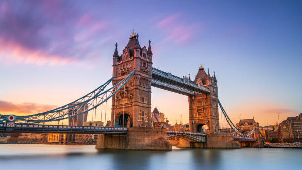 Dario  Amade Umělecká fotografie Tower Bridge City of London, Dario  Amade, (40 x 22.5 cm)