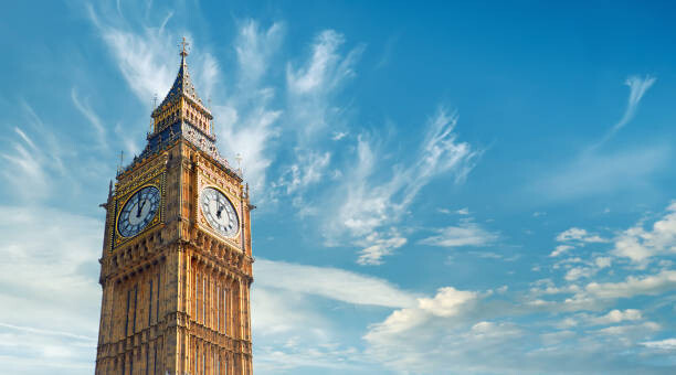 anyaivanova Umělecká fotografie Big Ben Clock Tower in London,, anyaivanova, (40 x 22.5 cm)
