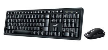 Genius Slimstar 8230, bezdrátový set klávesnice a myši, černá