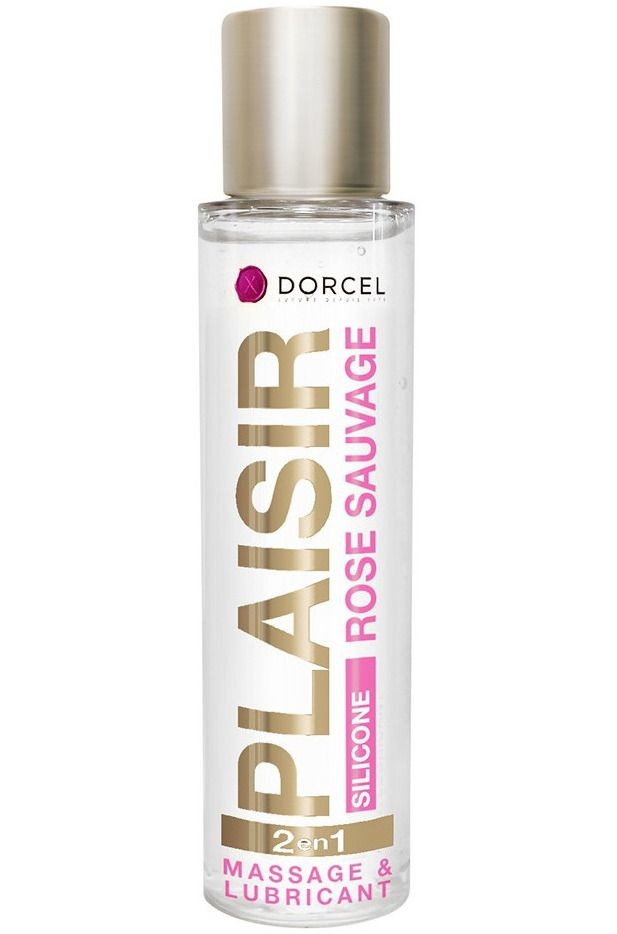 Dorcel Lubrikační a masážní gel na bázi silikonu Plaisir Rose Sauvage - Dorcel