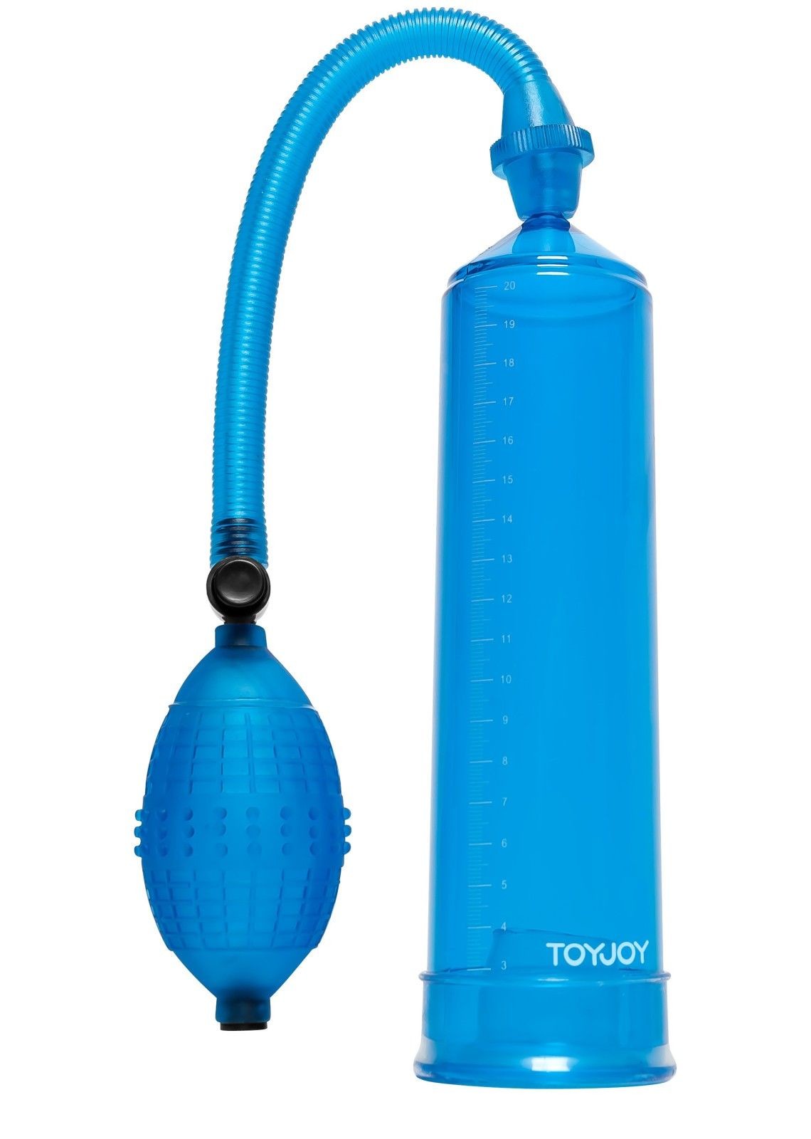 ToyJoy Modrá vakuová pumpa pro muže Power Pump - TOYJOY