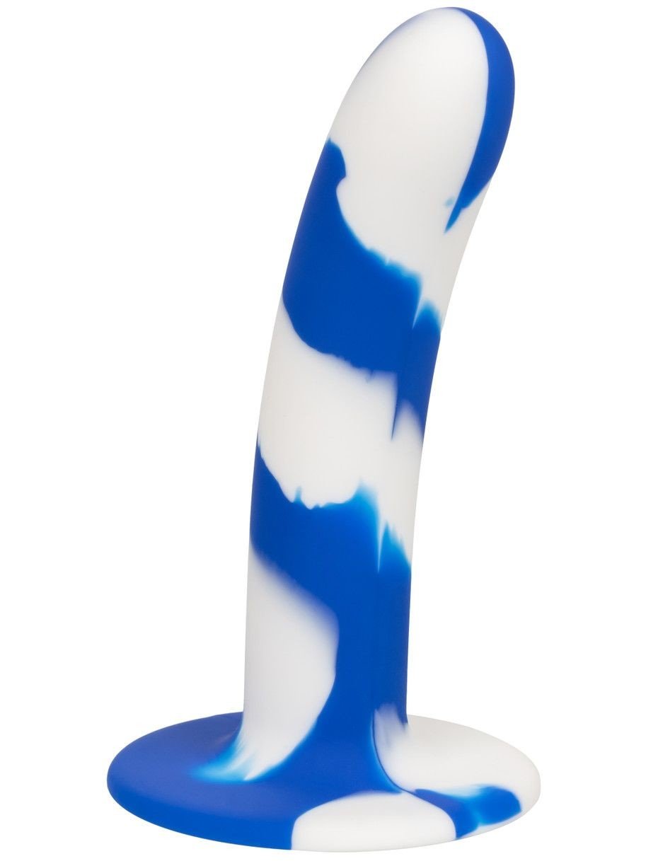 California Exotic Novelties Dildo ze silikonu s přísavkou ADMIRAL Swirl Probe - California Exotic Novelties