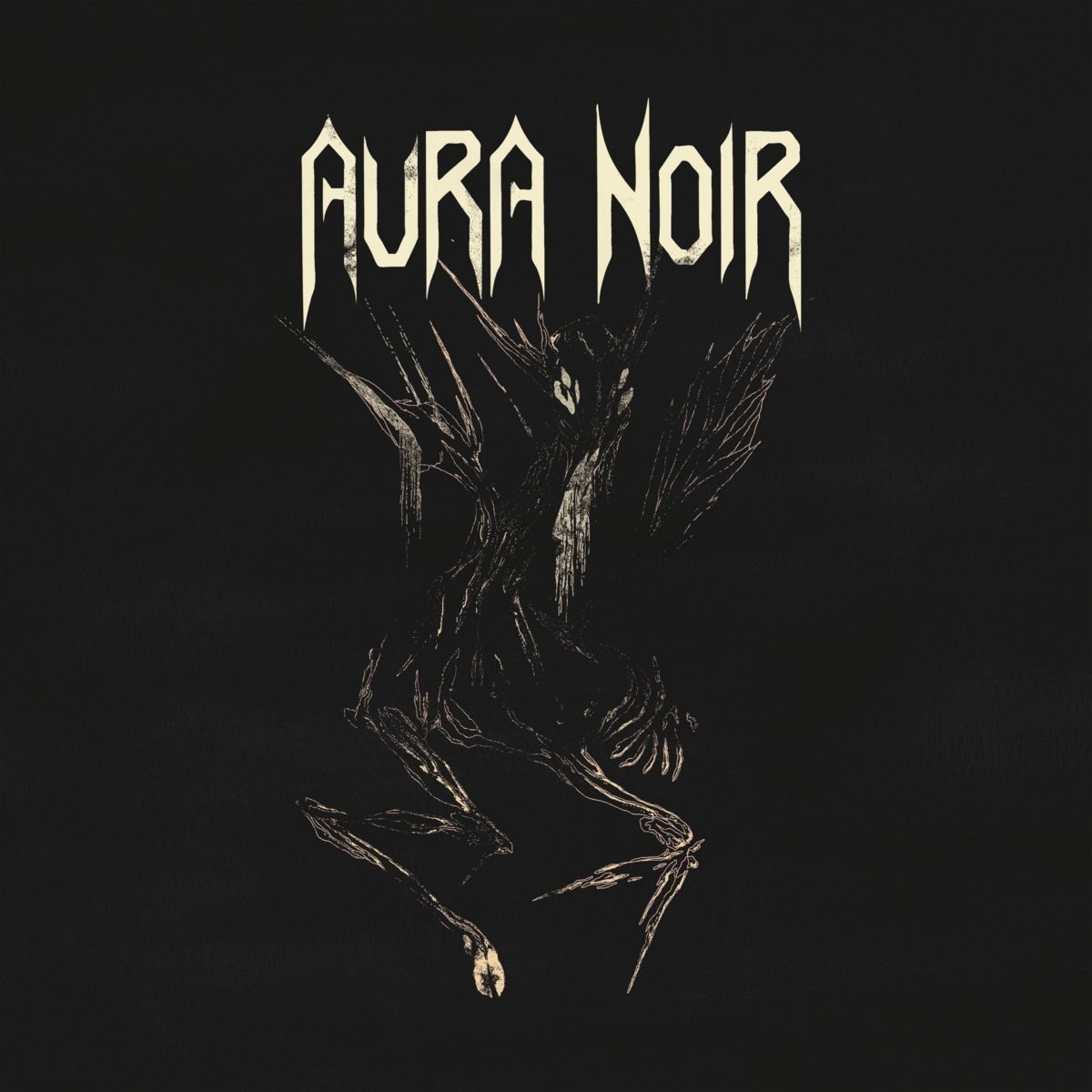 Aura Noir - Aura Noire (Red With Black And White Speckles) (LP)