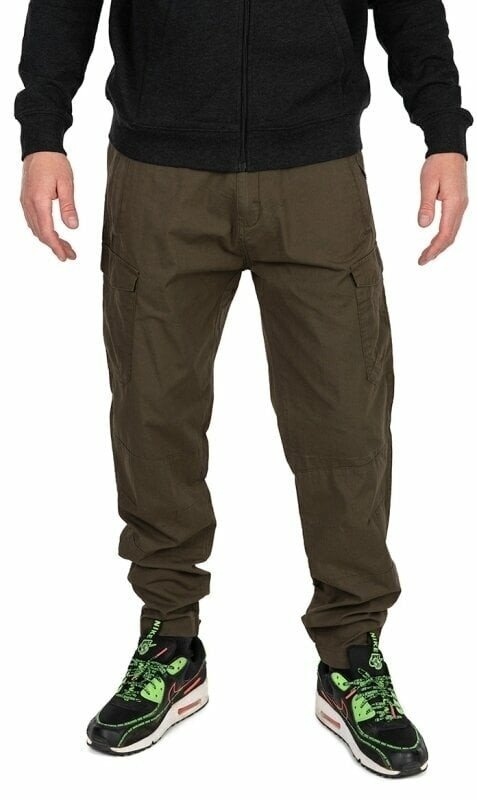 Fox Fishing Kalhoty Collection LW Cargo Trouser Green/Black S