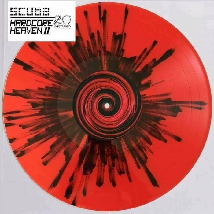 SCUBA - Hardcore Heaven II (Red, Black Splatter Coloured) (12