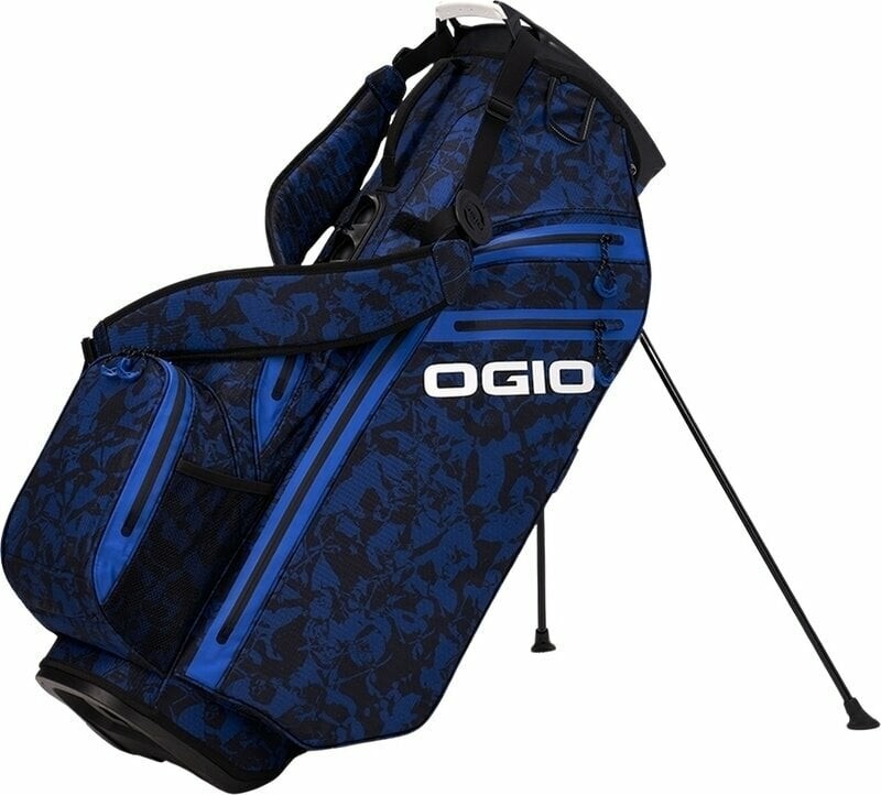 Ogio All Elements Hybrid Blue Floral Abstract Stand Bag