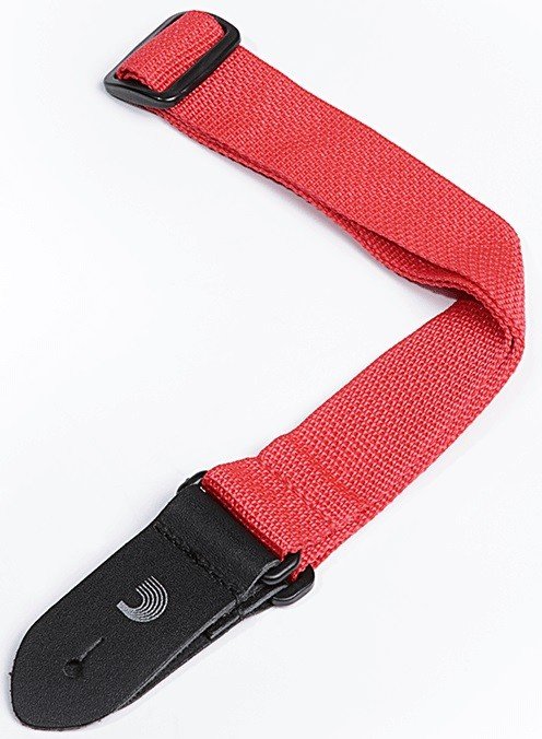 D'Addario Polypropylene Ukulele Strap Red