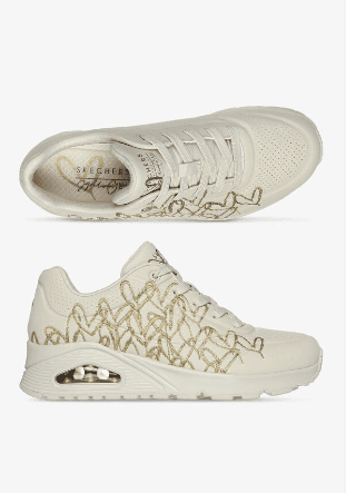 Skechers uno - golden heart 36