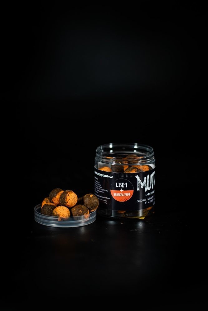 G.B.U. Boilies Mutant LBE1 + Broskev/Pepř 130g - 20mm