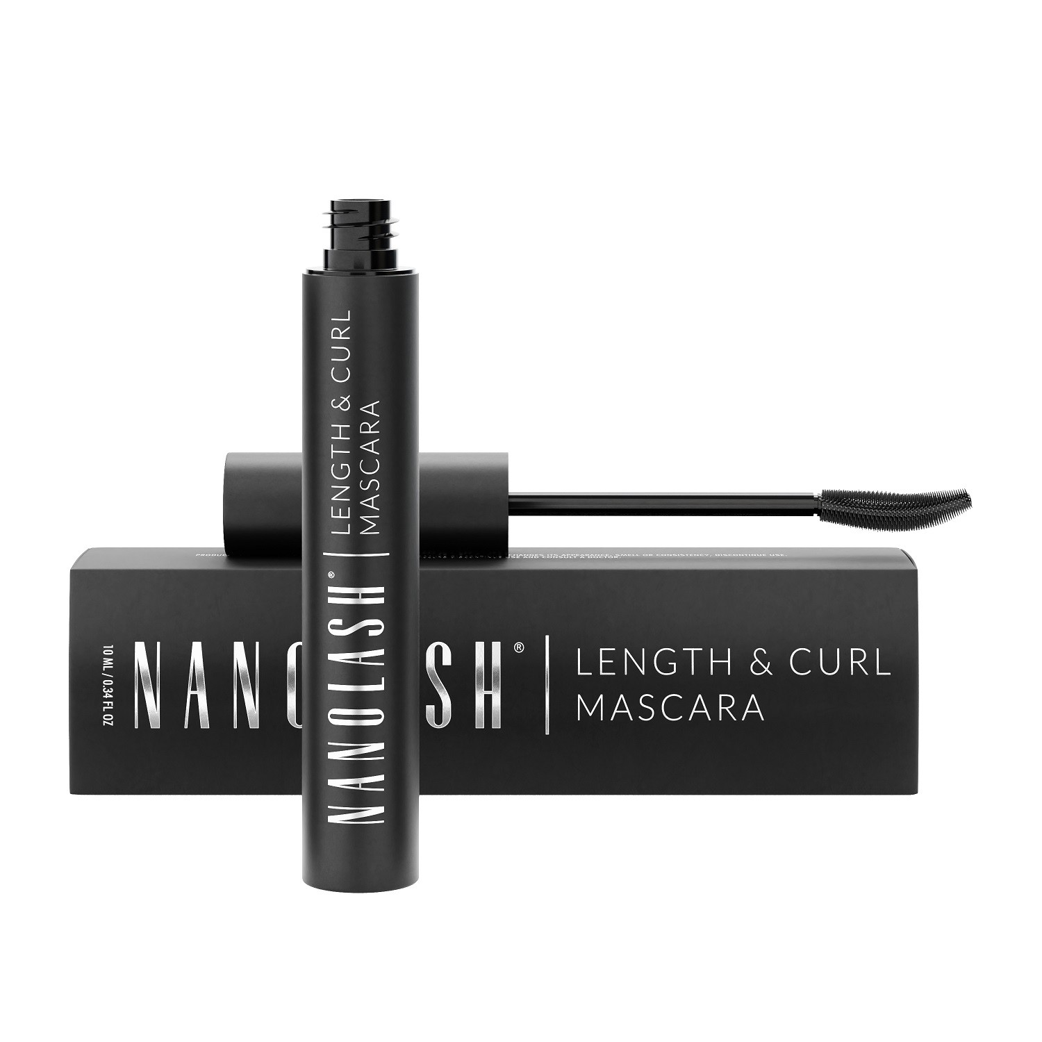 Nanolash Length & Curl Mascara Prodlužující a zpevňující řasenka 10 ml