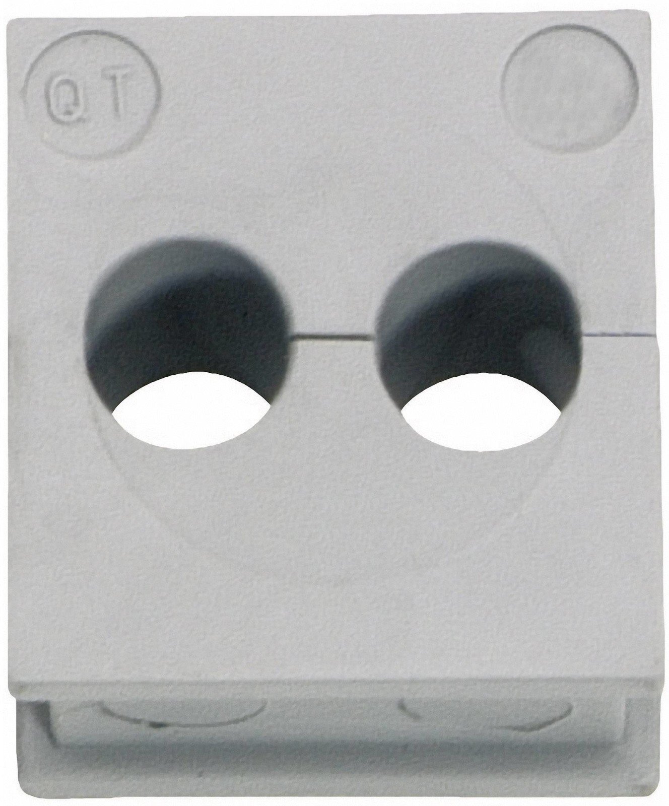 Icotek QT 2/3 kabelová průchodka Průměr svorky (max.) 3 mm elastomer šedá 1 ks