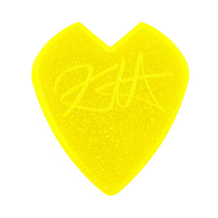 Dunlop Kirk Hammett Jazz III Pick Yellow Glitter, 6 ks