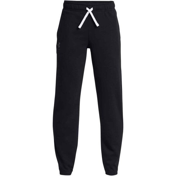 Under Armour RIVAL Chlapecké tepláky, černá, veľkosť S