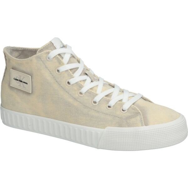 Calvin Klein SKATER VULC MID LACEUP CS ML DIF Pánské tenisky, béžová, veľkosť 41