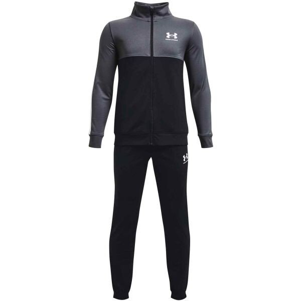 Under Armour KNIT TRACK Chlapecká sportovní souprava, černá, veľkosť XL