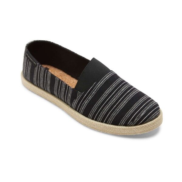 Quiksilver ESPADRILLED Pánské slip-on boty, černá, veľkosť 43