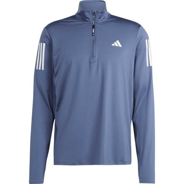 adidas OWN THE RUN HALF-ZIP Pánská běžecká bunda, modrá, veľkosť S