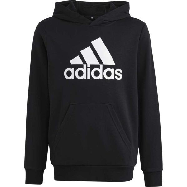 adidas BIG LOGO ESSENTIALS COTTON Dětská mikina, černá, veľkosť 128