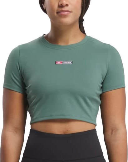 Triko Reebok LUX BOLD CROP TEE