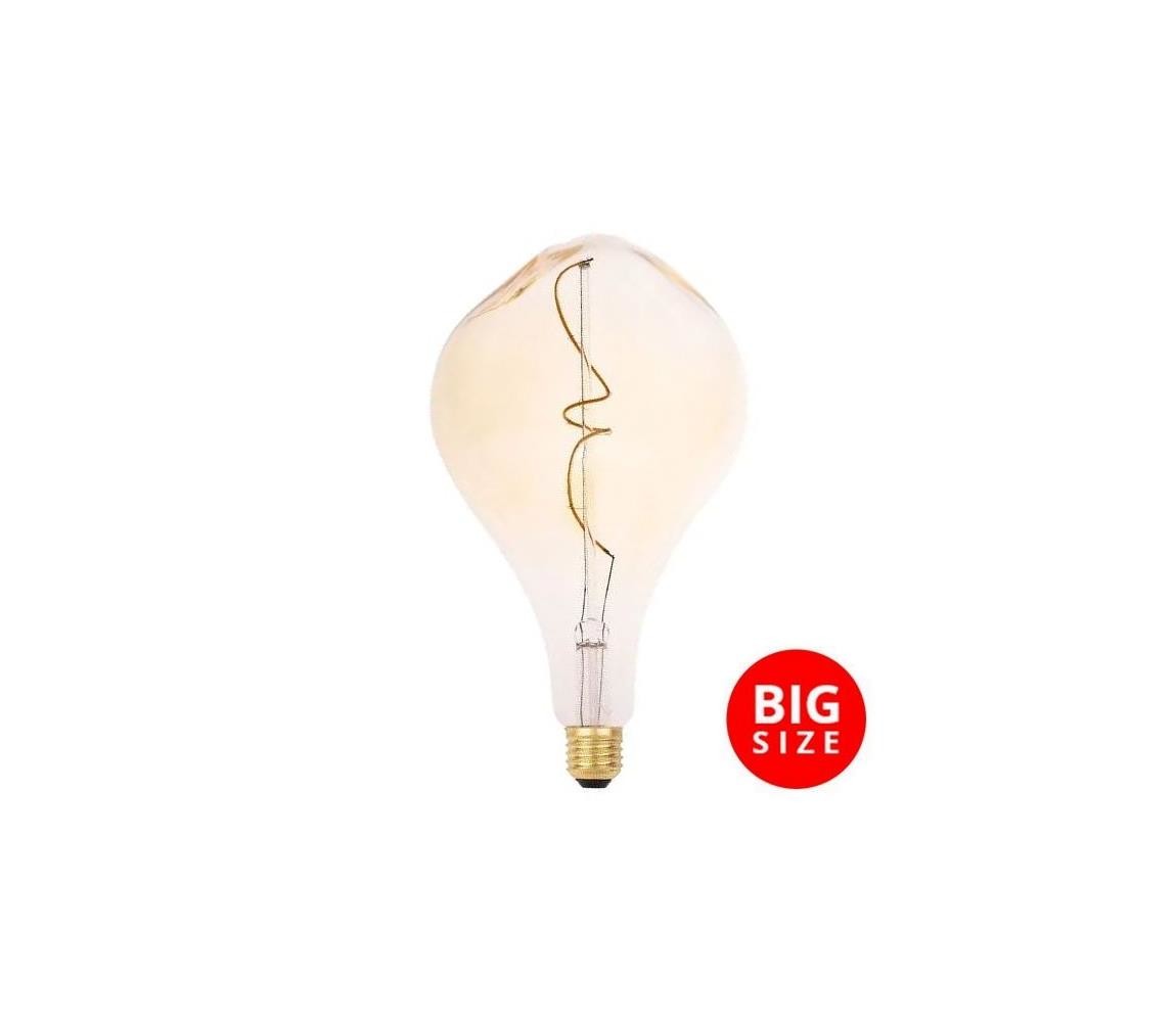 LED Žárovka FILAMENT BUMPED VINTAGE ET160 E27/4W/230V 2000K