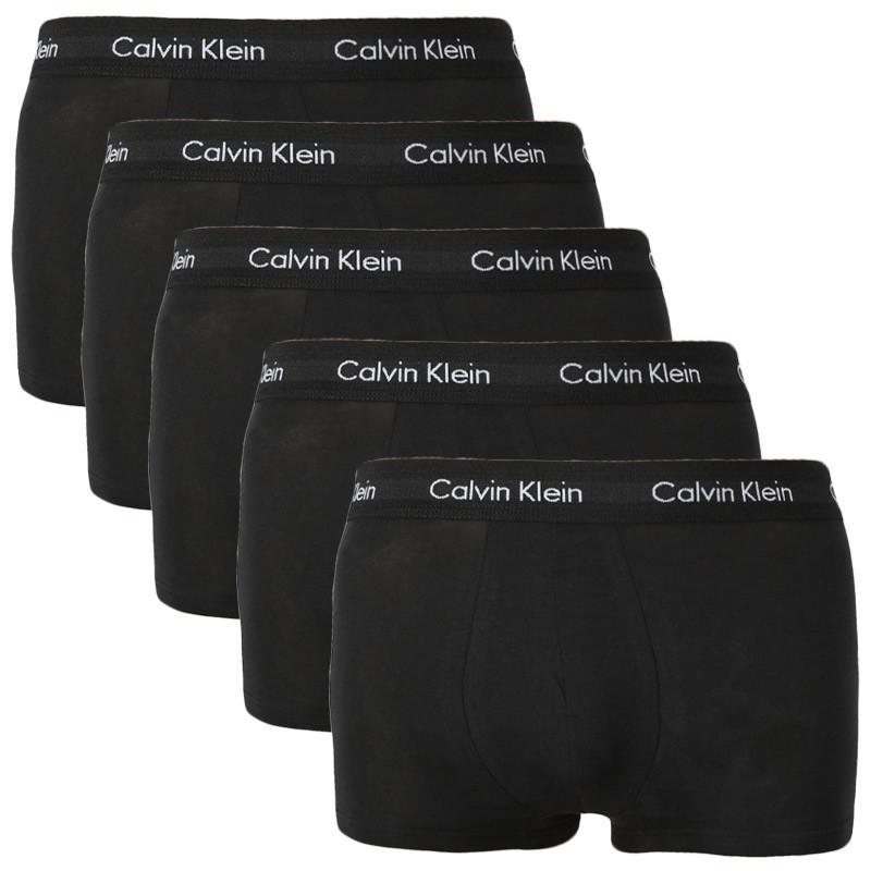 5PACK pánské boxerky Calvin Klein černé (NB2877A-XWB) L