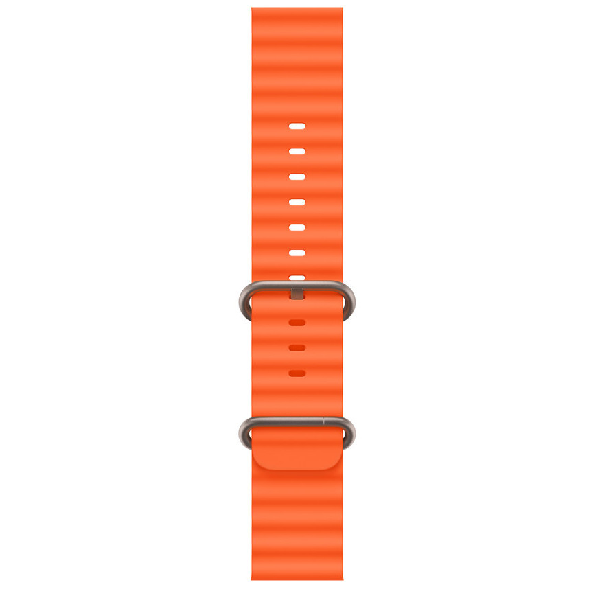 Vyměnitelný oceánský silikonový řemínek ARMODD oranžový (22 mm)